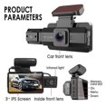 thumbnail image 5 of Front and Rear Recording Dash Cam 1080P HD Night Vision Car Camera Recorder ( without WiFi ), 5 of 5