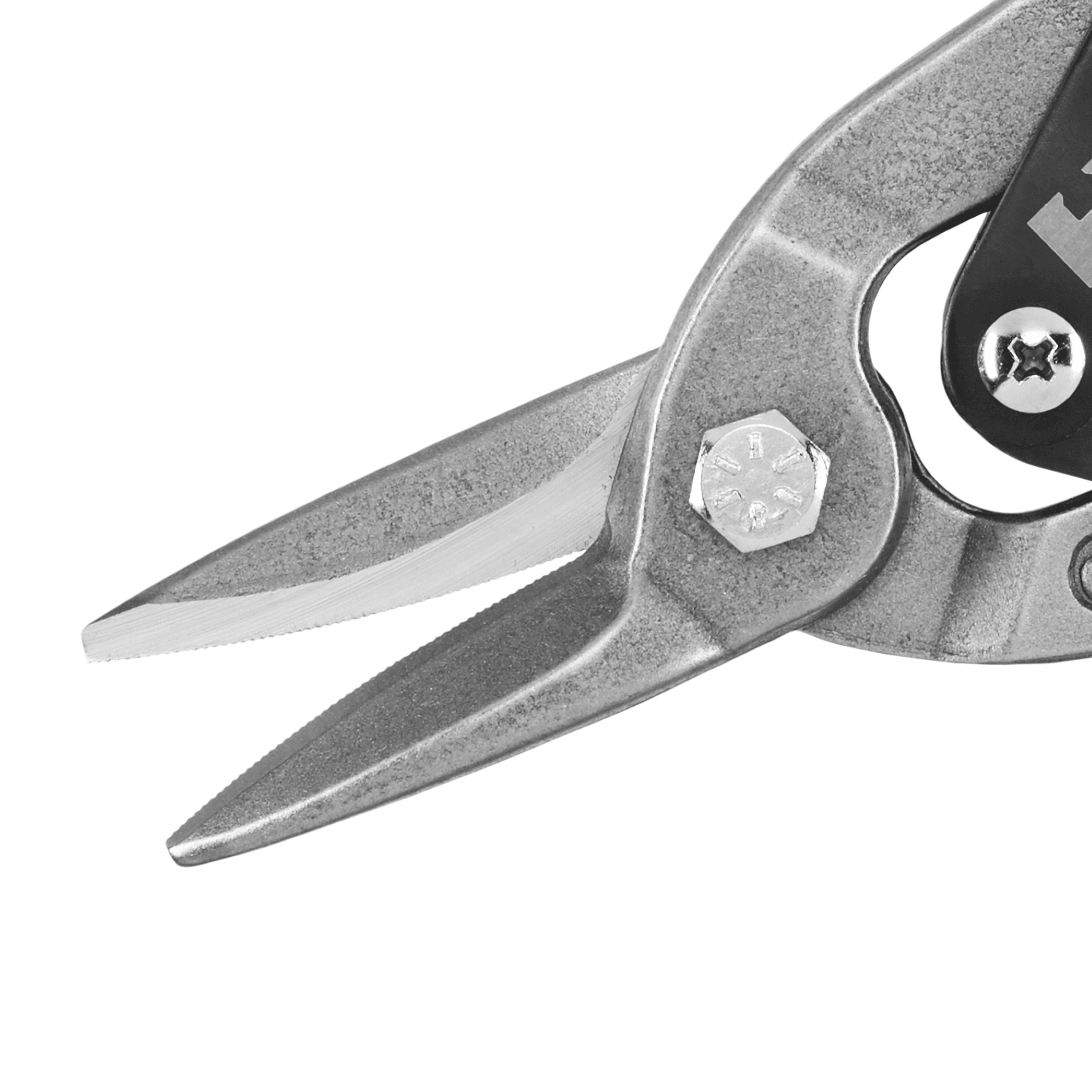 Flameweld Aviation Snips Straight Cut - 10 Inch Tin Snips Cutter for Cutting  Metal Sheet, Chrome Vanadium