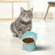thumbnail image 4 of Comedero elevado e inclinado para gatos, apto para gatos y perros pequeños., 4 of 5
