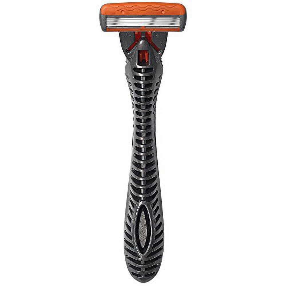 BIC Comfort 3 Hybrid Men's 3-Blade Disposable Razor, 2 Handles and 18 Cartridges