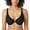 Black, variant on Women's Front Closure Bras Seamless Plus Size Plunge Underwire Unlined Comfortable Bra