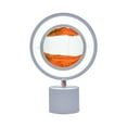 thumbnail image 2 of Latrodar Mobile Sand Painting, 360 ° Rotating Quicksand Table Eco-Friendly Material m Decorations (10ML) Orange Home Decor, 2 of 5