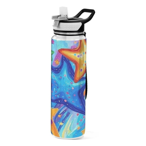 BZSMCE Sport Bottle Cosmic Starscape Outdoor sports Water Bottle Size: 10.4x3in
