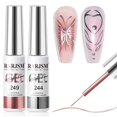 thumbnail image 1 of Esmalte de uñas en gel RARJSM Metallic Chrome Mirror Plateado/Oro Rosa, 1 of 8