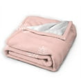 thumbnail image 6 of Pink Leaf Throw Blanket, Super Soft Anti-Pilling Flannel Bed Blankets, 80"x60", 6 of 8