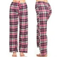 thumbnail image 5 of Womens Flannel Pajama Pants, Long Novelty Cotton Pj Bottoms, 5 of 6