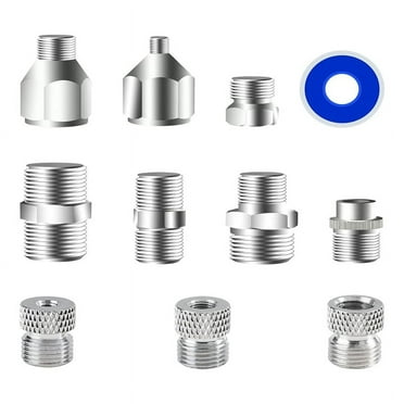 Multi-Size Adapter Set Fitting Connector Kit Accessories for Air Compressor