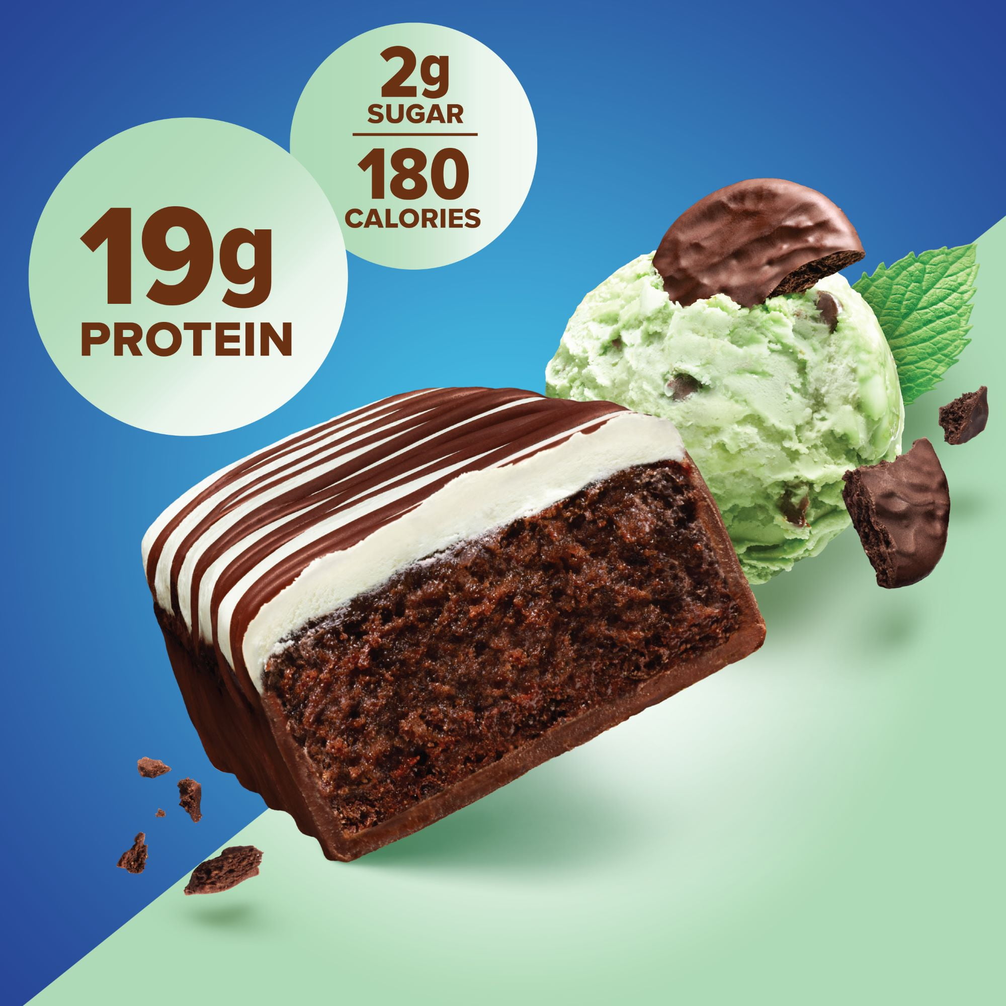 Pure Protein Bars, Chocolate Mint Cookie, 19g Protein, 1.76 oz, 12 Ct