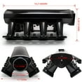 thumbnail image 5 of 102mm Intake Manifold with Fuel Rails for Chevrolet Chevy GMC Pontiac LS LS1 LS2 LS6 (Black), 5 of 8