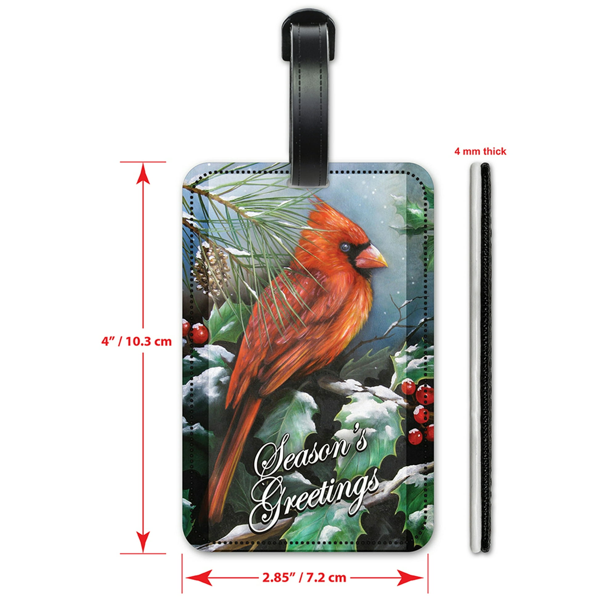 Cardinal Luggage Tag 