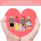 thumbnail image 2 of Dolls Family Set Dolls Houses People, Sets of 7 People Wooden Family Doll Toys Dolls House Accessories for Doll House Kids Children Toy, House Family, 2 of 4