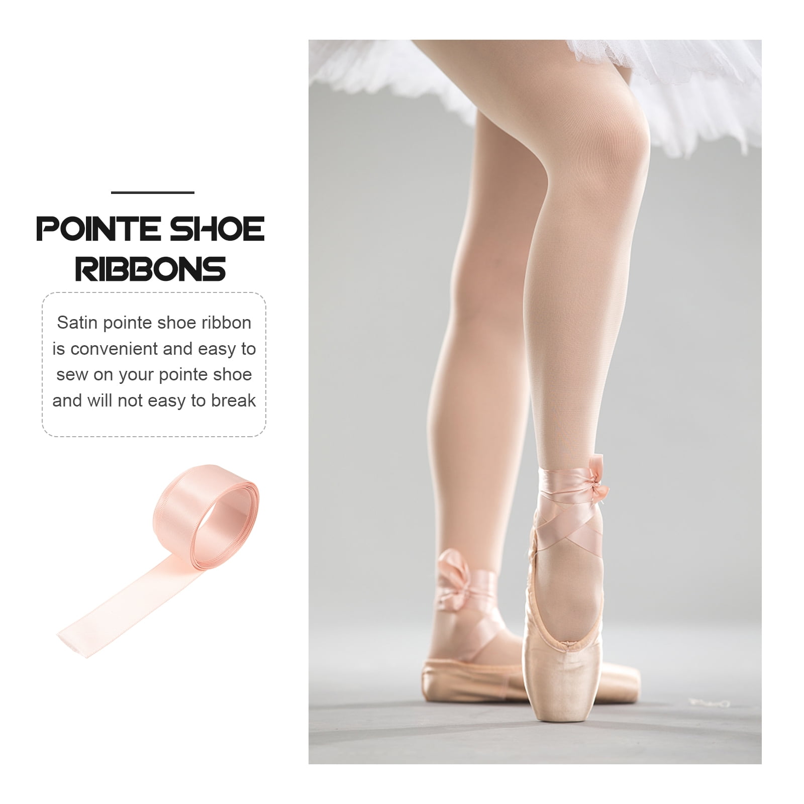 Pointe shoe ribbon clearance