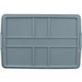 thumbnail image 5 of Hefty 18 Gallon Plastic Storage Tote, Smoke Blue, Set of 6, 5 of 11