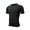 Black, variant on Crew Neck Spandex T Shirt for Man Fall Summer Short Sleeve Bodycon Track Gym Jogger Going Out Plain Tops Shirts Mens 2026 Clothing Fashion Country Concert Y2K S