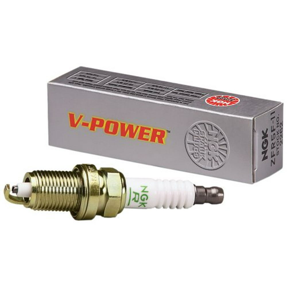NGK (7252) FR5-1 V-Power Spark Plug, - Walmart.com - Walmart.com