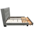 thumbnail image 5 of Diamond Sofa 59 in. Polyester Tufted Bed in Gray (Queen: 88 in. L x 70 in. W x 59 in. H), 5 of 5