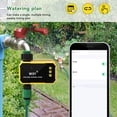 thumbnail image 3 of WiFi Water Timer, Type C Smart Hose Timer Solar Panel Inlet Filter APP Remote Control G3/4 Female  for Lawn, 3 of 7