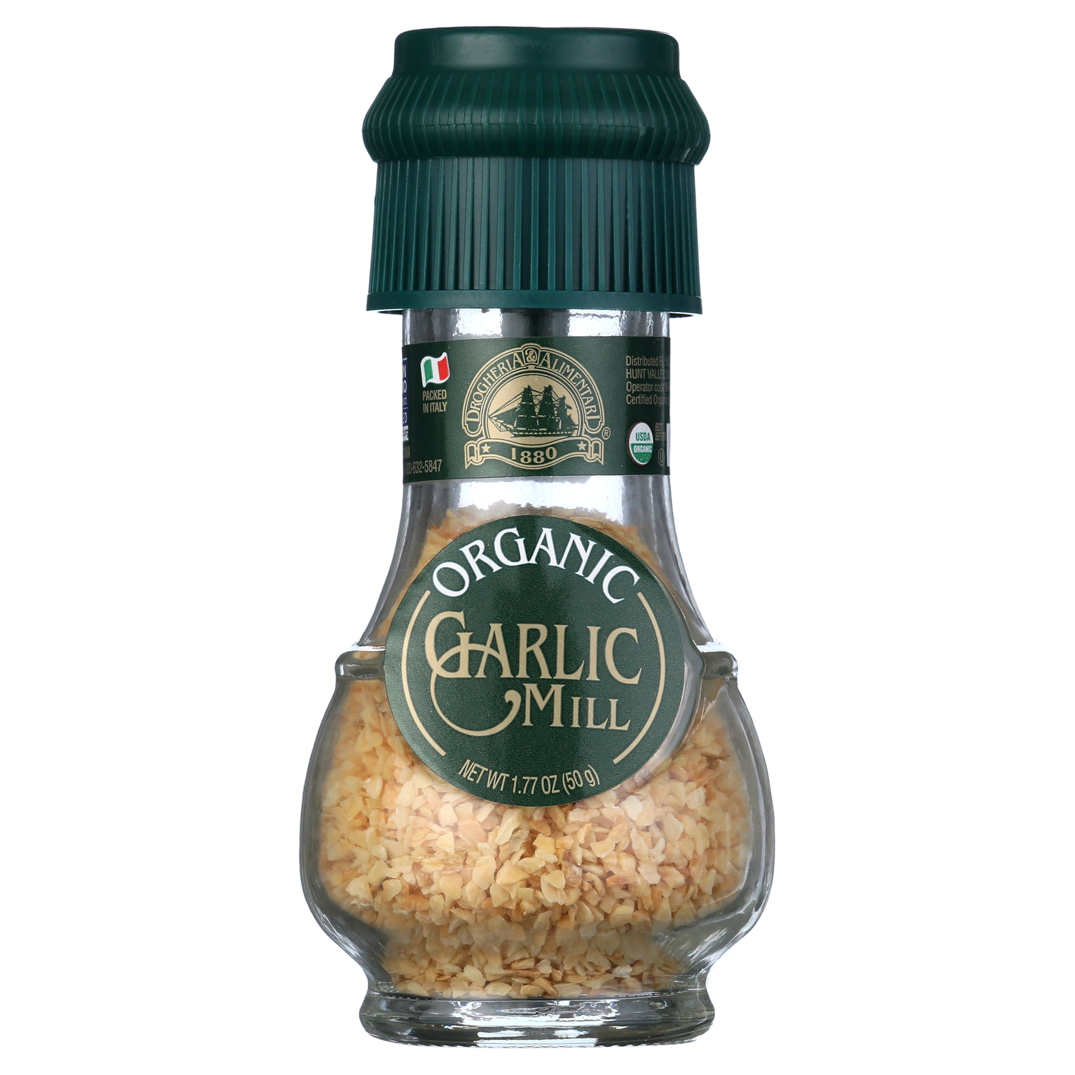 Drogheria & Alimentari Organic Garlic Mill, 1.77 oz Bottle
