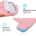 thumbnail image 3 of Funda para portátil Lacdo de 15 pulgadas, resistente al agua, color melocotón, 3 of 7