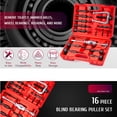 thumbnail image 2 of Foreverun Motor 16PCS Blind Hole Pilot Internal Extractor/Remover Bearing Puller Set with Case, 2 of 5