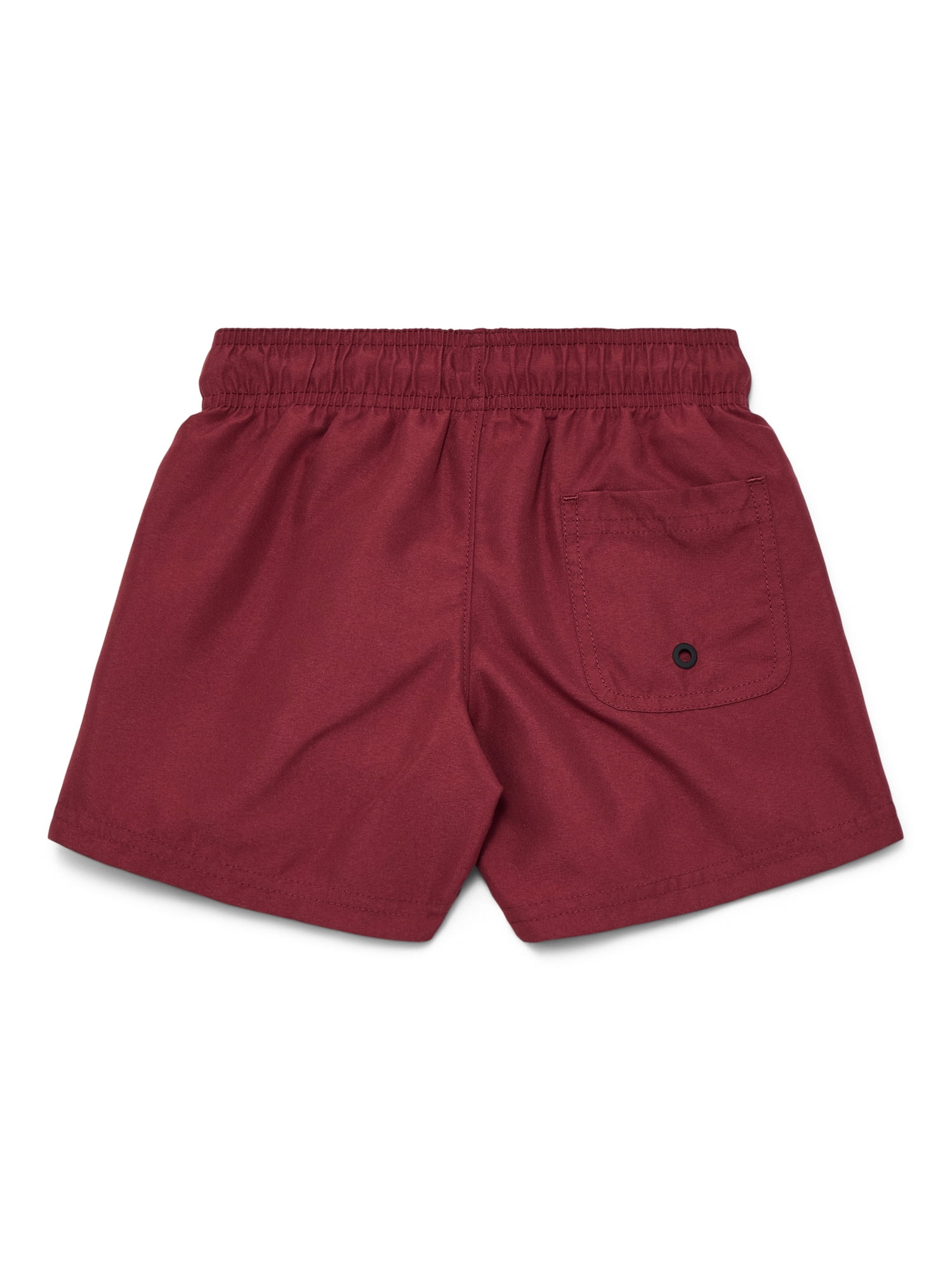 Wonder Nation Boys Everyday Swim Trunks with UPF50, Sizes 4-18 & Husky