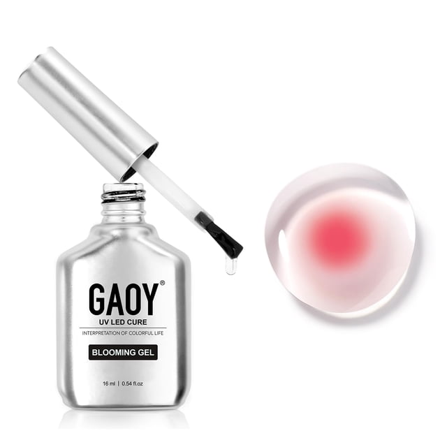 Gel protector de uñas GAOY, gel UV transparente, 16 ml