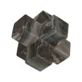 thumbnail image 5 of Geometric Stone Marble Sculpture Figurine for Home and Bathroom Decor - Modern Statue Object for Office and Room - Decorative Ornament for Living Room, Shelf and Coffee Table Display - 6", Gray, 5 of 8