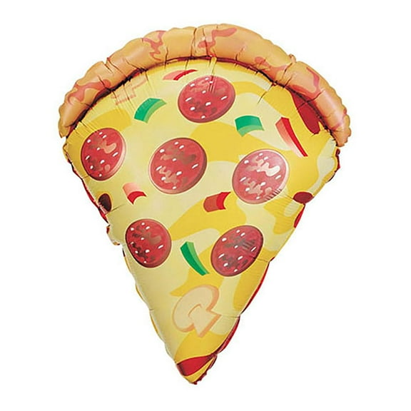 LOONBALLOON Food Balloons, 29″ PIZZA SLICE