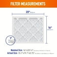 thumbnail image 5 of 6 Pcs Remplacement de Climatiseur Pliant 16X20X1 Pouce MERV8 MERV11, 5 of 5