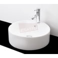 thumbnail image 1 of Combo LAVABO Econokit Rondo Grand Esatto con Llave y Desagües Listo PARA instalar, 1 of 4
