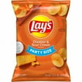 thumbnail image 2 of 2X-Lay's Cheddar and Sour Cream Potato Chips Party Size - 12.5 oz, 2 of 4