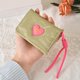 thumbnail image 5 of Cierre magnético para cartera slim | Portatarjetas • Cuero PU • Ranura Multi-Tarjeta • Negro, Rosa, Beige, Verde | 10,7x8,3x1,8cm | Resistente al agua | Accesorio portátil para cuerda de mano |, 5 of 7
