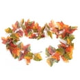 thumbnail image 2 of Maple Leaf Vine Decoration Garland Simulation Rattan Red Maple Leaf Piping Collapsible Ceiling Fall Maple Cane Hanging Wall Garnish Ornament, 2 of 7