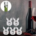 thumbnail image 3 of Champagne Stopper,5Pcs Silver Stainless Steel Wine Stopper Restaurant Supplies Time-Tested Durability, 3 of 14