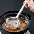 thumbnail image 7 of Stainless Steel Skimmer Spoon - 11.8" Fine Mesh Strainer Ladle for Cooking | Professional Grease & Foam Remover for Soup, Broth & Hot Pot, 7 of 7