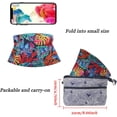 thumbnail image 5 of Unisex Cute Print Bucket Hat Summer Travel Fisherman Cap for Women Men Teens, 5 of 5