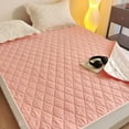 thumbnail image 3 of Waterproof Mattress Protector, Quilted Fitted Cover, Bedding, Cotton Material Breathable, for Sleep Protection, Dust Proof Mattress Pad | Pink KTFgvq, 3 of 5