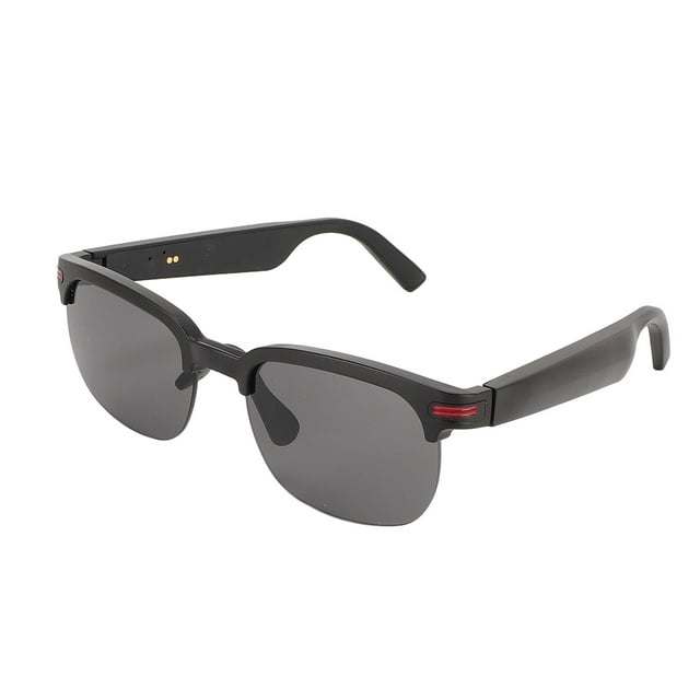 Smart Glasses, Polarized Lenses 4H Music Playback Clear Sound Fast Connection Glasses for Driving