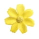 thumbnail image 3 of 50 cabezas de flores artificiales de seda de 4 cm para manualidades amarillo, 3 of 9