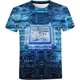 thumbnail image 1 of "Xishao Camisa Manga Corta Hombre Camiseta con Estampado 3D De Chip Electrónico, Nueva Camiseta con Placa De Circuito para Hombres Y Mujeres, Ropa De Calle Harajuku, Camisetas De Gran Tamaño" Xishao ropa, 1 of 2