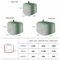 thumbnail image 5 of Sage Green Grey Ombre Toaster Cover 2 Slice, Modern Abstract Art Gradient Dustproof Bakeware Oven Protector with Top Hook, Waterproof Small Kitchen Appliance Toasters Dust Cover, 12"x7.5"x8", 5 of 8