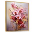 thumbnail image 2 of Designart "Dreaming Of Orchid Elegance I" Orchid Floater Framed Wall Art Living Room, 2 of 5