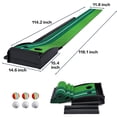 thumbnail image 2 of Alfombra de golf Dollox, 300 x 30 x 15 cm, Auto Ball Return, 2 of 6