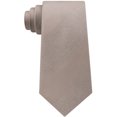 thumbnail image 1 of Kenneth Cole Mens Heather Bar Self-tied Necktie, Beige, One Size, 1 of 1