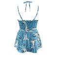 thumbnail image 3 of Aayomet Women Tank Tops Womens Silk Satin Tank Tops V Neck Casual Cami Sleeveless Camisole Blouses Summer Basic Tank Shirt,Blue L, 3 of 4
