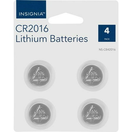 Insignia™ - CR2016 Batteries (4-Pack)