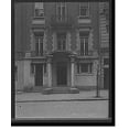 thumbnail image 2 of Historic Framed Print, [Four-story townhouse, entrance with pilasters and curved pediment, possibly New York, N.Y.], 17-7/8" x 21-7/8", 2 of 9