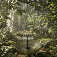 thumbnail image 5 of LQPWZU Hanging Solar Bird Bath Fountain, Solar Powered Cascading Outdoor Water Fountain, Hanging Bird Bath with Flowing Water, Decorative Garden Yard Patio Bird Bath Fountain, 5 of 6