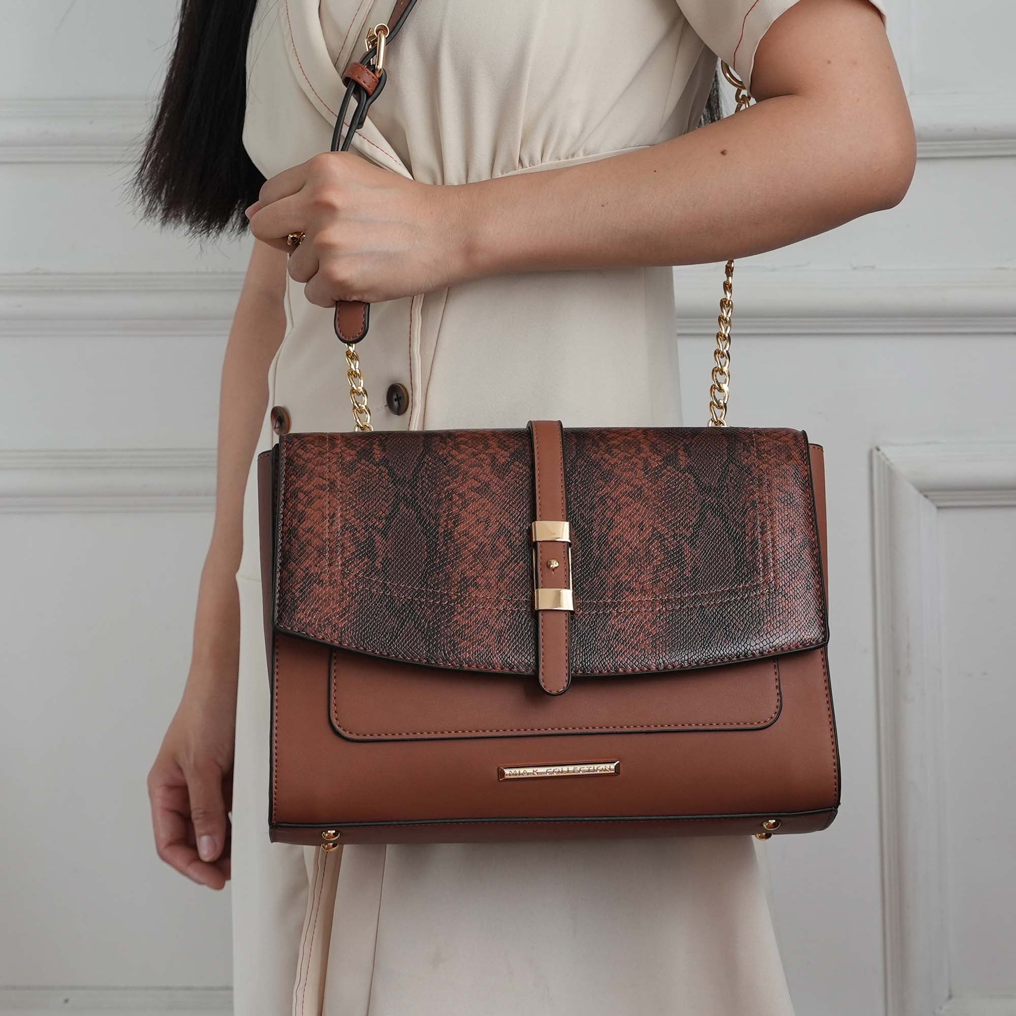 MKF Collection Melody Crossbody Bag Handbag Purse by Mia k.