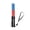 Red with blue, variant on 26cm Traffic Light Baton Concert Light Stick Side Clip Design Signal Traffic Wand LED Warning Lamp 3 Flashing Modes
